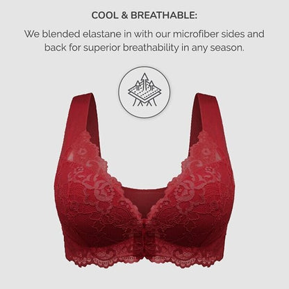 Front Closure 5D Shaping Push Up Bra Seamless, Beauty Back, Comfy