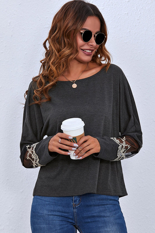 elveswallet Long Sleeve Round Neck Sweater