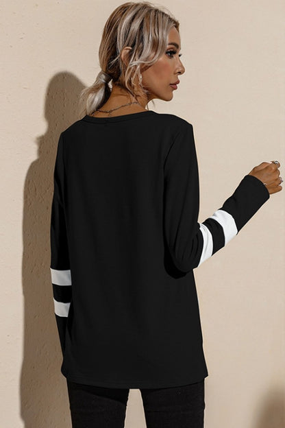 elveswallet Round Neck Long Sleeve Bottoming Shirt