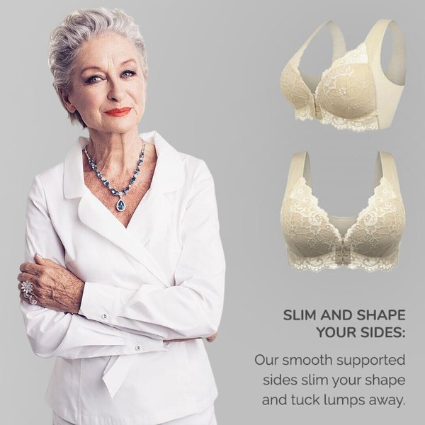 Front Closure 5D Shaping Push Up Bra Seamless, Beauty Back, Comfy