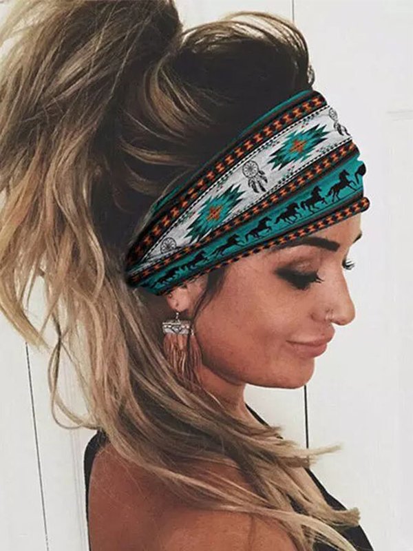 Elveswallet Printed Wide Headband