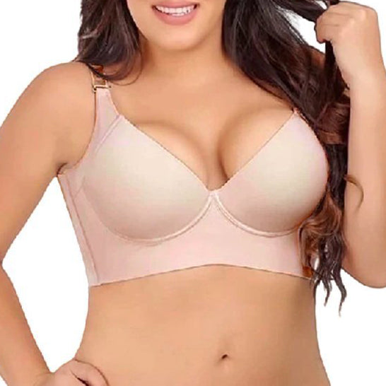 Elveswallet Fashion Deep Cup Bra-Bra With Shapewear Incorporated