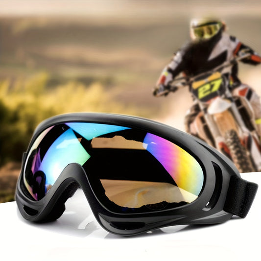 Windproof And Dustproof Adjustable Ski Goggles With UV Protection For Outdoor Sports, Hiking, Cycling, And Skiing