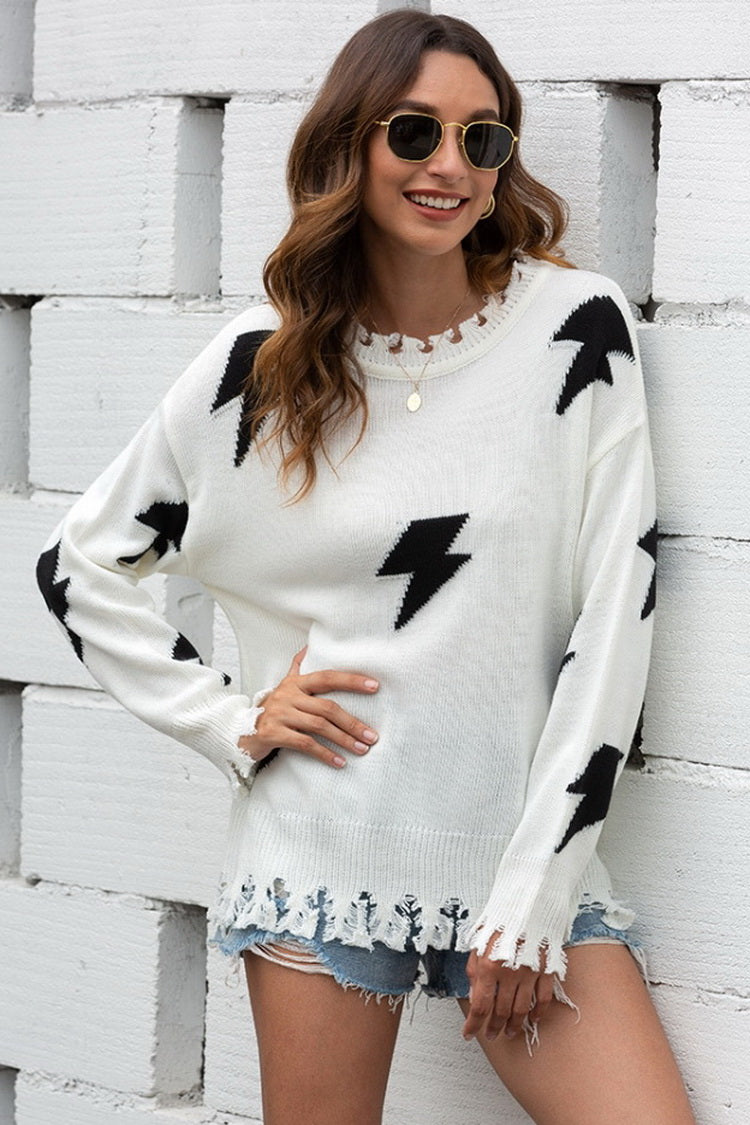 elveswallet Flash Tassels Sweater