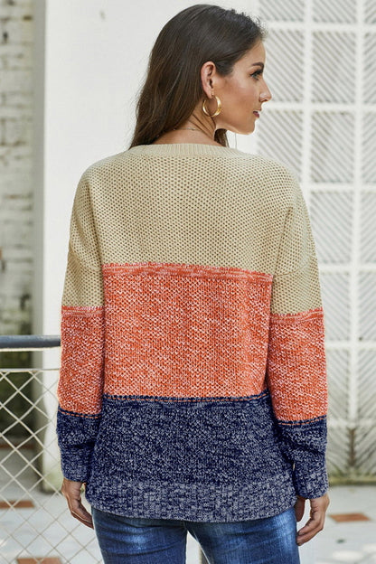 elveswallet Color Block Sweater