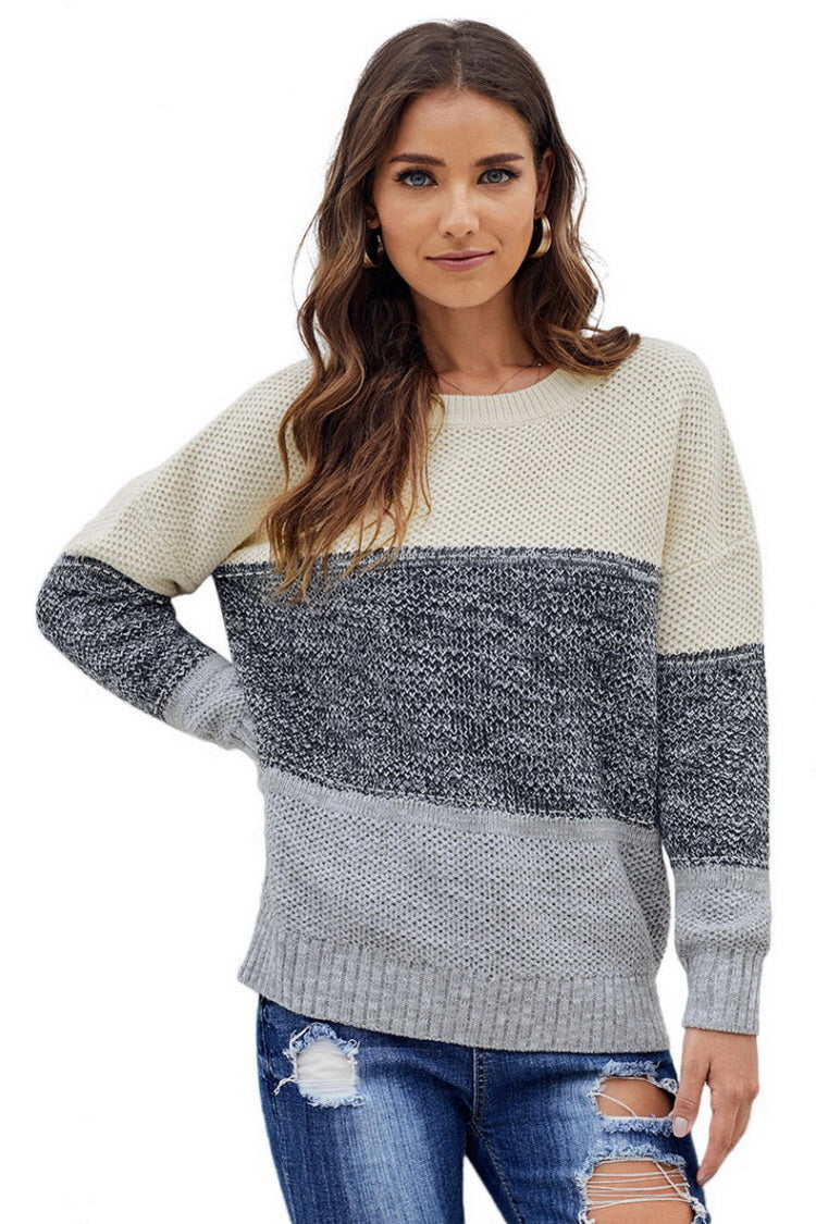 elveswallet Color Block Sweater