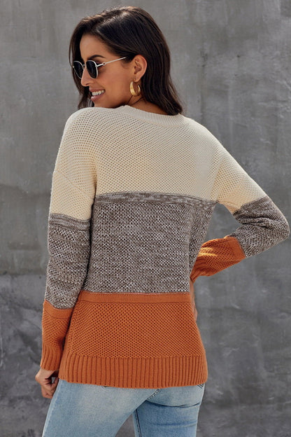 elveswallet Color Block Sweater