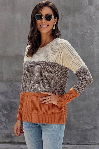 elveswallet Color Block Sweater