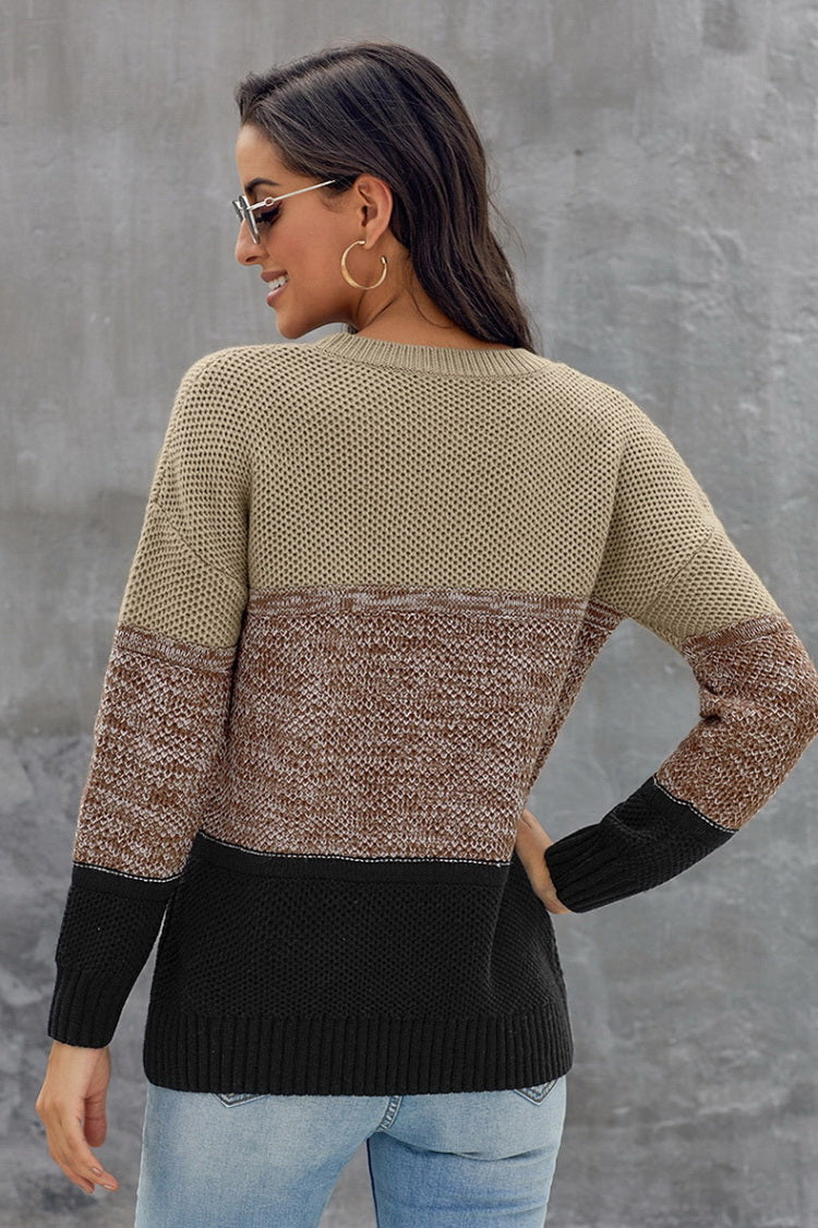 elveswallet Color Block Sweater