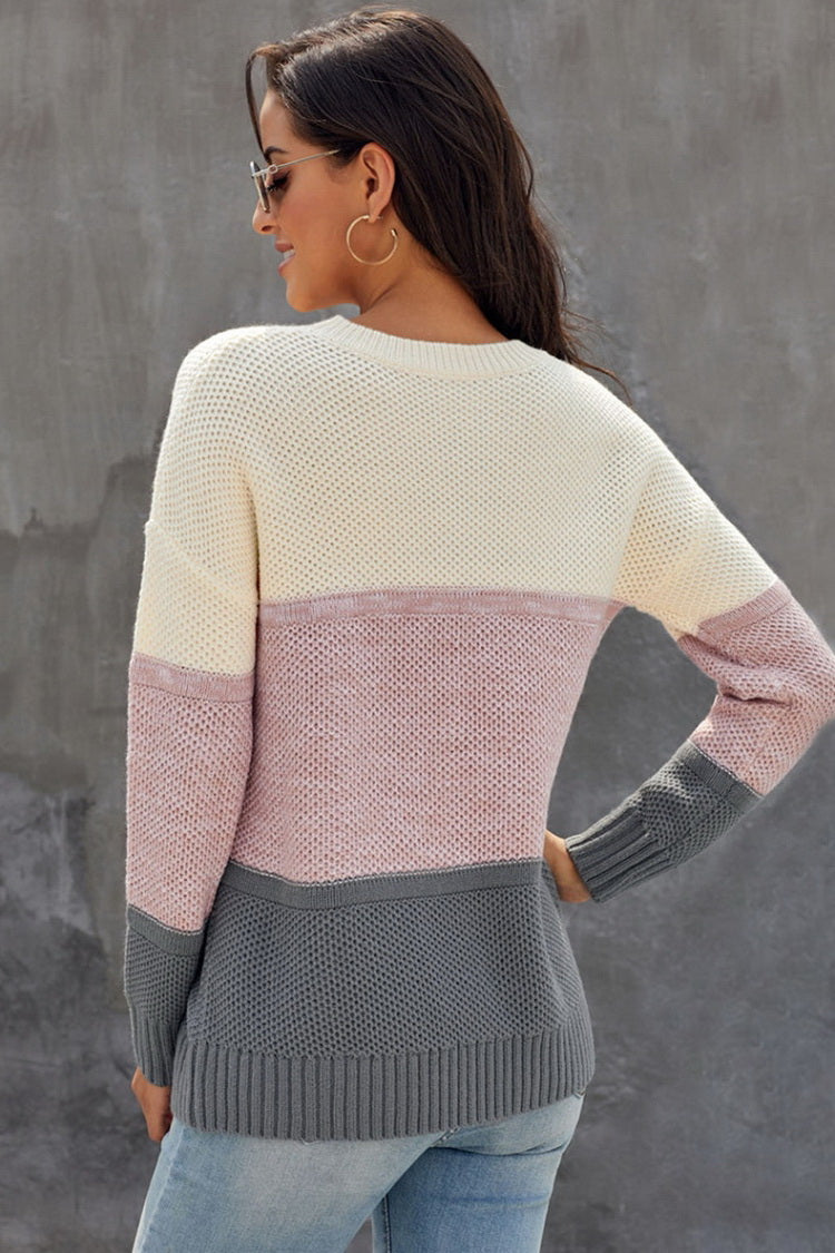 elveswallet Color Block Sweater