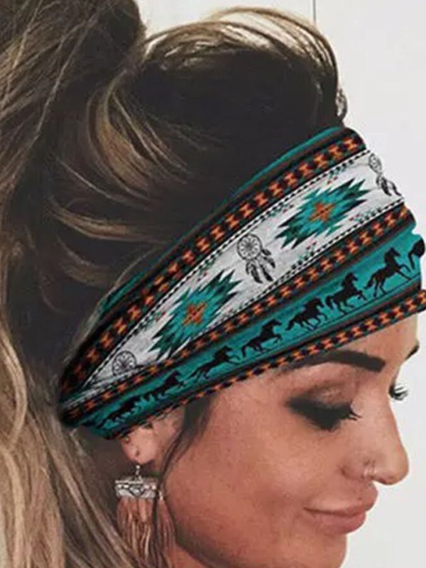 Printed Wide Headband