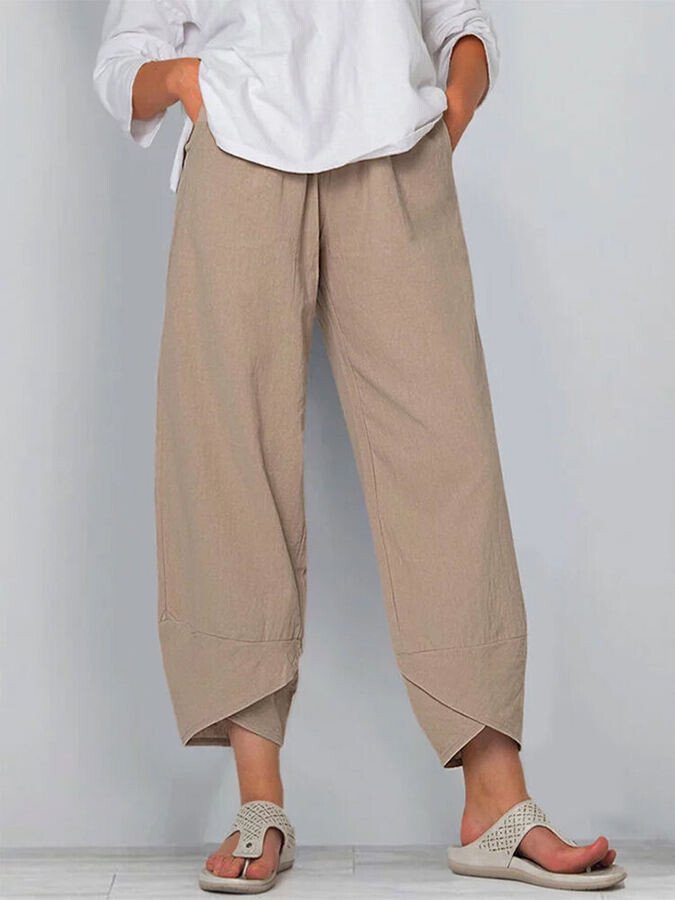 Casual All-match Women Trousers