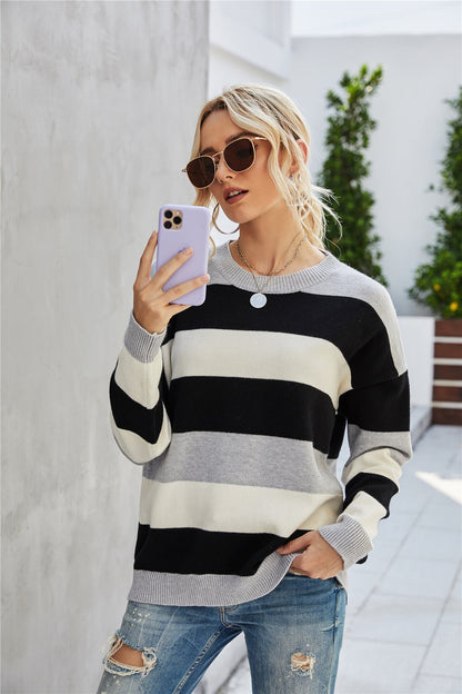 elveswallet Knitted Long Sleeve Bottoming Shirt