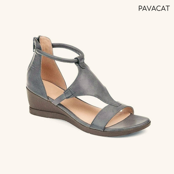 elveswallet Rural Life Mid Heels Wedges