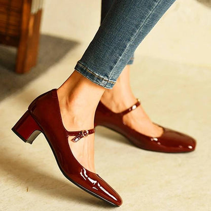 elveswallet Mary Jane Style Low Heel Shoes