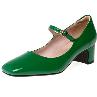 elveswallet Mary Jane Style Low Heel Shoes