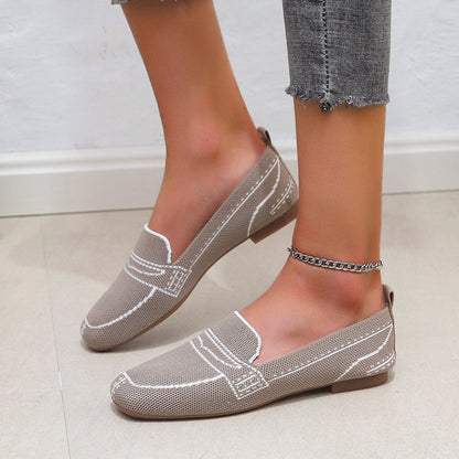 elveswallet Mesh Lightweight Flat Shoes