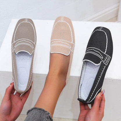 elveswallet Mesh Lightweight Flat Shoes