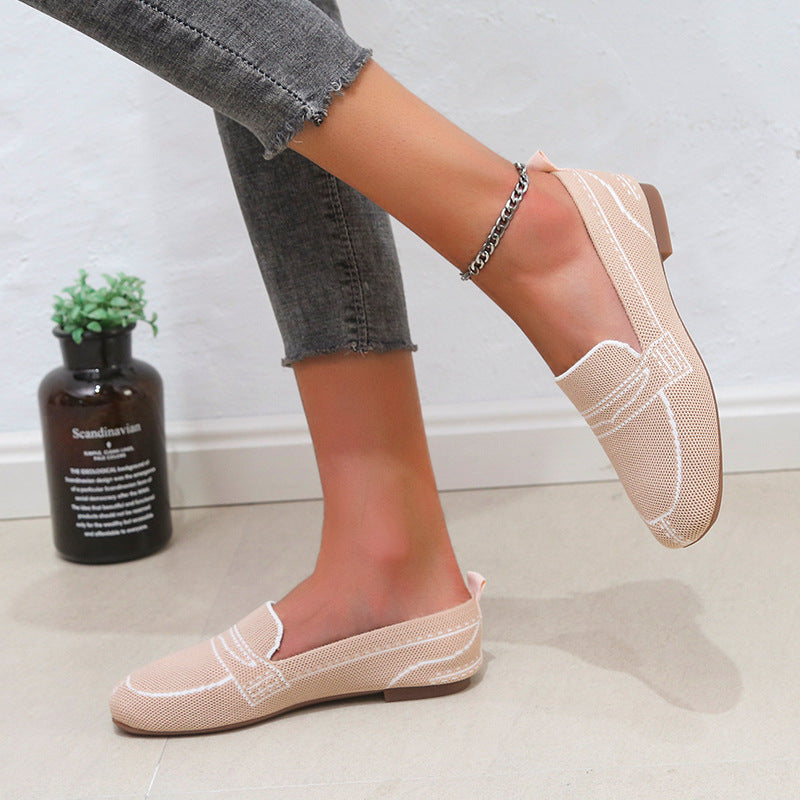 elveswallet Mesh Lightweight Flat Shoes