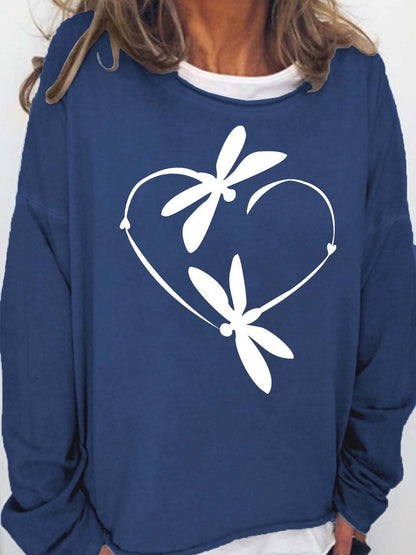 Elveswallet Dragonfly Women's Sweatshirt