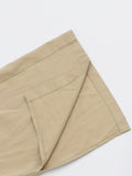 elveswallet  Flap Pockets Split Wide Leg Cargo Pants, Casual Drawstring Pants For Spring & Summer, Women's Clothing