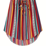 elveswallet  Random Print Skirt, Casual Skirt For Summer & Spring, Women's Clothing