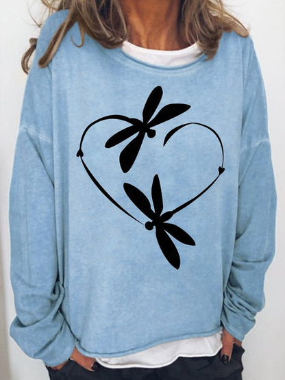 Elveswallet Dragonfly Women's Sweatshirt