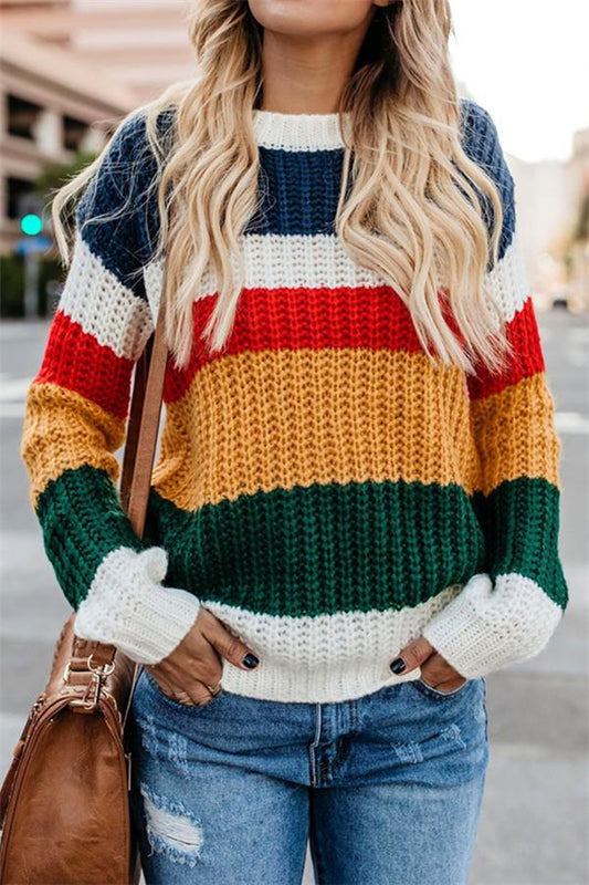 elveswallet Chasing The Rainbow Striped Sweater