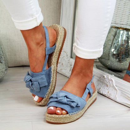 elveswallet Espadrille Platform Buckle Sandals