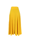 elveswallet  Solid Tie Waist Skirts, Casual Ruched A Line Summer Maxi Skirts, Women's Clothing