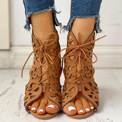 elveswallet Shoelaces Gladiator Leisure Boot Sandals