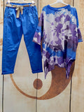 Elveswallet Multicolor Tie-dye Print Casual Women Two-piece Set