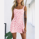 Floral Print Dress Slim Sexy Off The Shoulder Long Dress Irregular Female Streetwear New Dress Casual Autumn And Winter