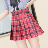 Fashion Kawaii Summer Women Skirts High Waist Cute Sweet Girl's Pleated Skirt Korean Style Mini Skirts for Women