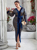 Plus Size Maxi Dresses Large   Spring Women Oversized Long Luxury Chic Elegant Evening Party Muslim Festival Clothing