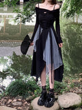 Sexy Strap Midi Dress Woman Casual   Summer Sleeveless Black Vintage Dress Elegant Party One Piece Dress Korean Fashion Slim