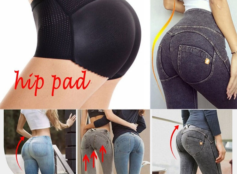 Fake Ass Seamless Women Body Shaper Slimming Panties Shapewear Hip Enhancer Booty Pad Push Up Butt Lifter Pant Underwear