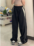 Casual Baggy Pants Women Vintage Oversized Hip Hop Joggers Harajuku Streetwear BF Female Sweatpants Wide Leg Trousers