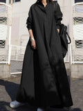 Turkey Muslim Women Long Dress Moroccan Kaftan Solid Maxi Vestidos Elegant Robe Femme Musulman Prayer Garment Islamic Clothing