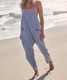 ElveswalletWide Leg Jumpsuit With Pockets