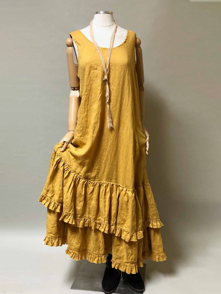 Lagenlook Dress Petticoat With Vintage Style