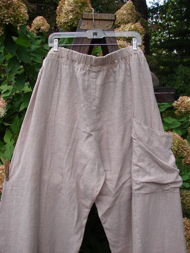 Linen Side Pocket Promenade Pant For Women
