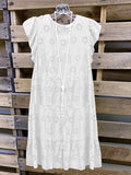 ElveswalletFloral Print Short Sleeve Ruffle Pleated Western Dress